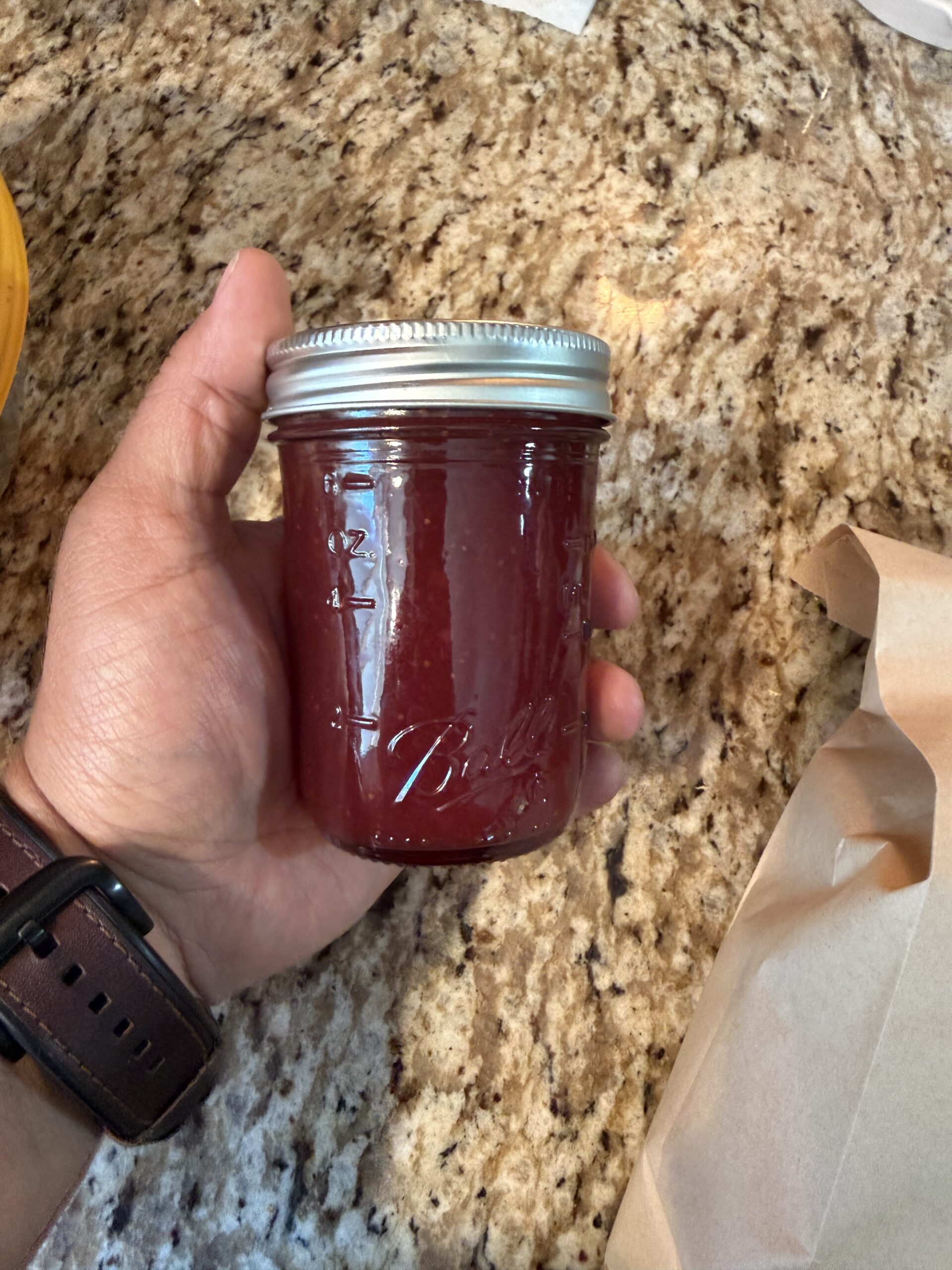 Two Maples Strawberry Lemon Jelly — 8 oz (240 ml)